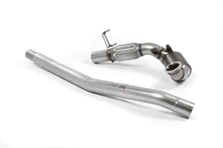 Milltek Large Bore Downpipe With 200 Cell HJS Race Cat For VW MK7/7.5 GTI
