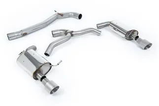 Milltek Non-Resonated Catback Exhaust For VW MK7 Golf Alltrack 2.0T (4Motion)