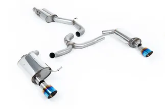 Milltek Resonated Catback Exhaust System For VW MK7 Golf Alltrack 2.0T (4Motion)