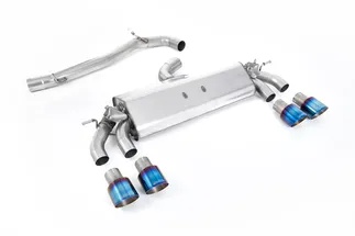 Milltek Non-Resonated Catback Exhaust System For VW MK7.5 Golf R (GPF & Non GPF)