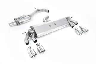 Milltek Resonated Catback Exhaust System For VW MK7.5 Golf R (Non GPF)