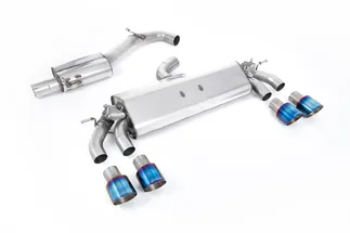 Milltek Resonated Catback Exhaust System For VW MK7.5 Golf R (Non GPF)