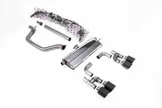 Milltek Road Catback Exhaust System For VW MK8 GTI (Golf R Style W/Maxton Diffuser)