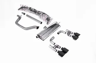 Milltek Road Catback Exhaust System For VW MK8 GTI (Golf R Style W/Maxton Diffuser)