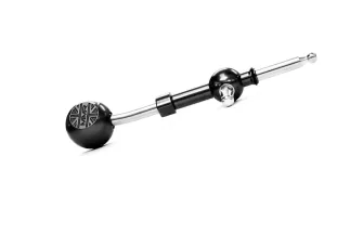 MMX Mini F56 Short Shifter Kit - Black Insert + Grey Shift Boot