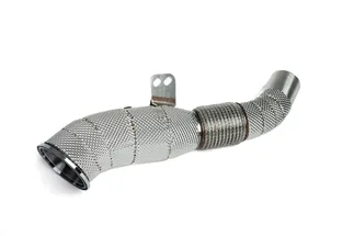 VRSF Catted Downpipe For F3X/G1X/G3X BMW M240i/340i/440i/540i/740 (B58) - Heat Shield