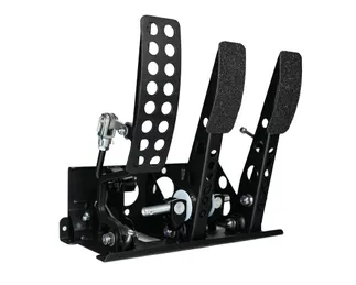 OBP Victory + Top Mounted Bulkhead Fit 3 Pedal System - Mild Steel Reinforced Pedals