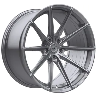 Wheel Force CF.3-FFR FlowForged Wheel (5X112 / 66.56) - Gloss Steel