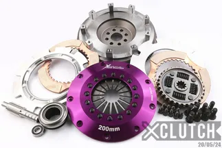 XClutch 8in Twin Sprung Ceramic Clutch Kit For 01-03 BMW 325Ci Base 2.5L