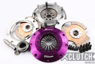 XClutch 8in Twin Solid Ceramic Clutch Kit For 01-03 BMW 325Ci Base 2.5L