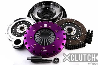 XClutch 9in Twin Solid Organic Clutch Kit For 00-03 BMW M5 Base 5.0L