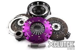 XClutch 9in Twin Solid Organic Clutch Kit For 15-18 BMW M3 Base 3.0L