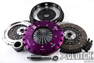 XClutch 9in Twin Solid Organic Clutch Kit For 01-03 BMW 325Ci Base 2.5L