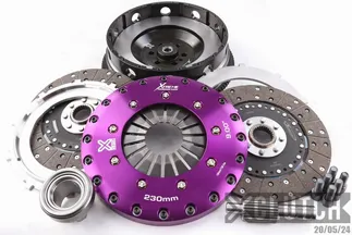 XClutch 9in Twin Solid Organic Clutch For 2011 BMW 1 Series M (6 Bolt/PB in Flywheel)