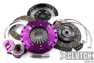 XClutch 9in Twin Sprung Organic Clutch Kit For 91-92 Porsche 911 Turbo 3.3L