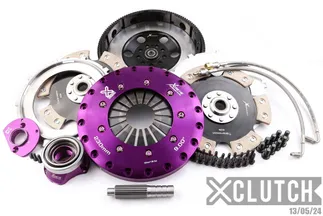 XClutch 9in Twin Solid Ceramic Clutch Kit For 91-92 Porsche 911 Turbo 3.3L