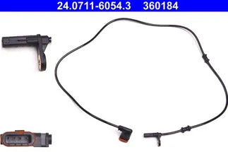 ATE Rear Left ABS Wheel Speed Sensor - 2035401317