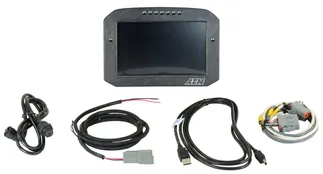 AEM CD-7FL Carbon Flat Panel Logging Display