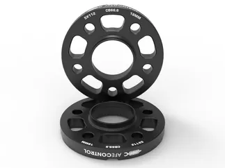 aFe 18mm CONTROL Billet Aluminum Wheel Spacers For BMW (5x112/CB66.6) -610-721001-B