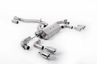 Milltek Non Resonated Valved Catback Exhaust System For VW MK7.5 Golf R