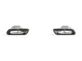 Akrapovic High Gloss Carbon Evolution Tail Pipe Set For W213 Mercedes Benz E63