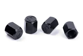 Dinan Valve Stem Caps - Black