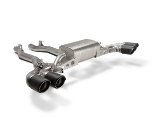 Akrapovic Titanium Slip-On Line Exhaust For F90 BMW M5/M5 Competition - (Req. Tips)