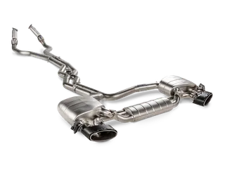 Akrapovic Titanium Evolution Line Catback For 2023+ C8 Audi RS6 - (Req Link Pipe)