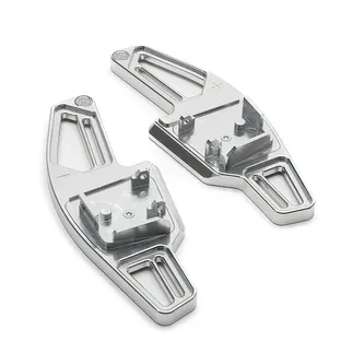 BFI Complete Replacement Shift Paddles - MK8 GTI / R - Clear Anodized 