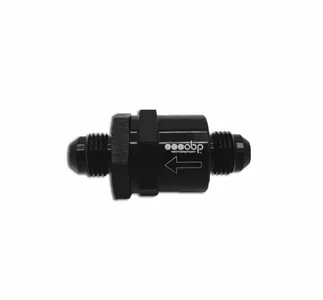 OBP AN10 One Way Check Valve - Black