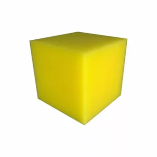 OBP FIA Compliant Yellow (Polyester) Foam 10x10x10cm Block  