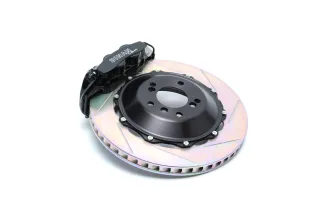 Dinan Brembo Rear Brake Set - 1997-2003 BMW 5-Series - Black - Slotted