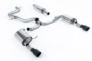 Milltek Resonated Catback Exhaust System For VW MK7 Jetta GLI