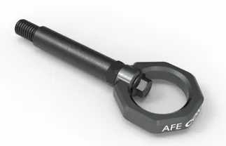 aFe CONTROL Rear Tow Hook Gray For BMW - 450-502002-G