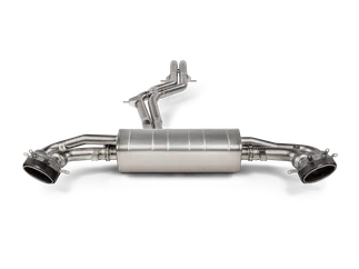 Akrapovic Titanium Evolution Line Catback For 4M Audi RS Q8 - Carbon Tips