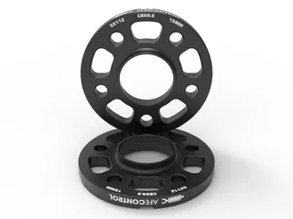 aFe 15mm CONTROL Billet Aluminum Wheel Spacers For BMW (5x112/CB66.6) -610-721001-B