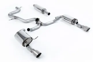 Milltek Resonated Catback Exhaust System For VW MK7 Jetta GLI