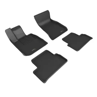 3D MAXpider Kagu Floor Mat For 22-23 BMW i4 (G26) - Black R1 R2