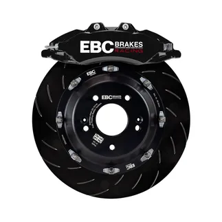 EBC 355mm Front Big Brake Kit For F44 BMW M235i - Black 6 Piston Apollo Calipers