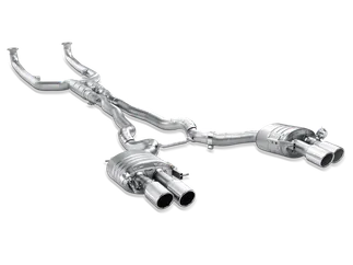 Akrapovic Titanium Evolution Line Cat Back For F06 BMW M6 Gran Coupe - (Req. Tips)