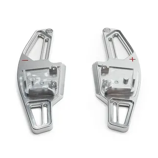 BFI Complete Replacement Shift Paddles - MK8 GTI / R - Clear Anodized 