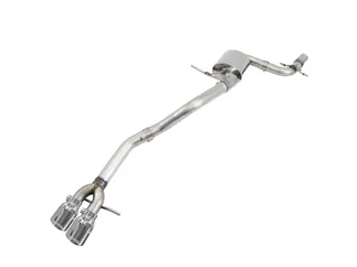 AWE Track Exhaust for MK6 Jetta 1.4T - Chrome Silver Tips