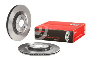 Brembo Rear Disc Brake Rotor - 8W0615601E