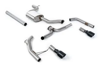 Milltek Non-Resonated Catback Exhaust System For VW MK7 Jetta GLI