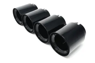 BMS Straight Cut Billet Exhaust Tips For F8X BMW M3/M4/M2C (Set of 4)