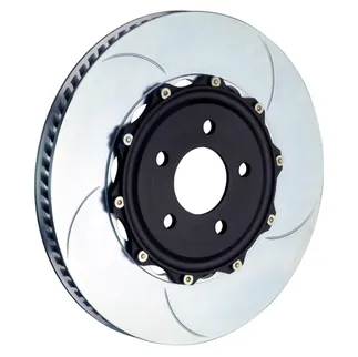 Brembo GT 380x34 Front Slotted T5 2PC Brake Discs For Lamborghini - 102.9019A