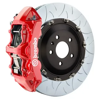 Brembo GT 405x34 Fr Slotted T3 6 Piston 2PC BBK For Lamborghini Red - 1N3.9508A2