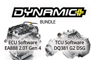 034 Dynamic+ Stage 3 ECU/TCU Performance Tune Bundle For VW MK8 GTI 2.0T