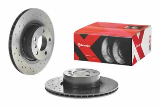 Brembo Rear Disc Brake Rotor - 34206886482