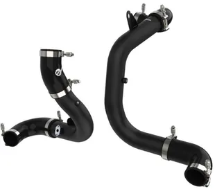 aFe BladeRunner 3 IN Aluminum Charge Pipe Kit Black For VW - 46-20414-B